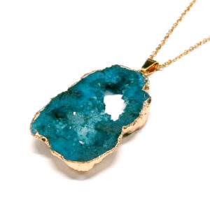 Blue Tone Natural Druzy Stone
